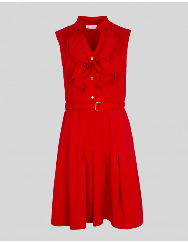 Vestido camisero rojo - Calvin Klein