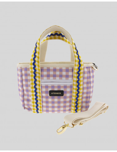 Bolso de cuadros Vichy - Uterque