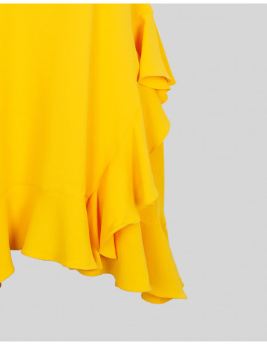 Vestido carolina herrera discount amarillo